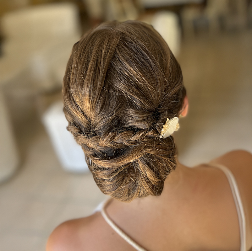 chignon de mariée